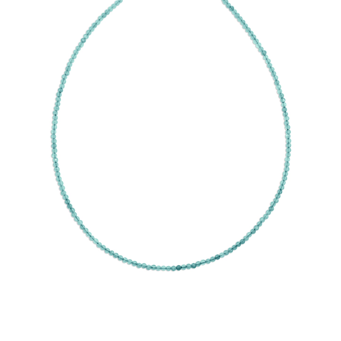 Edelsteen ketting - Amazoniet - 3MM