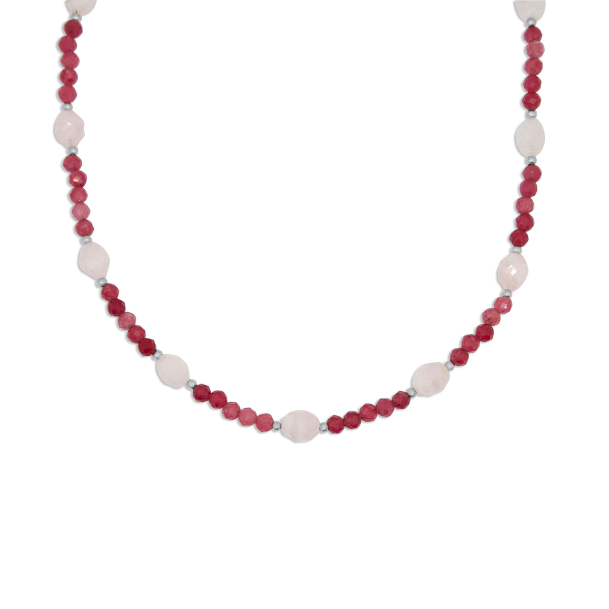 Connected Gems - Rozenkwarts & Toermalijn - Liefdevol