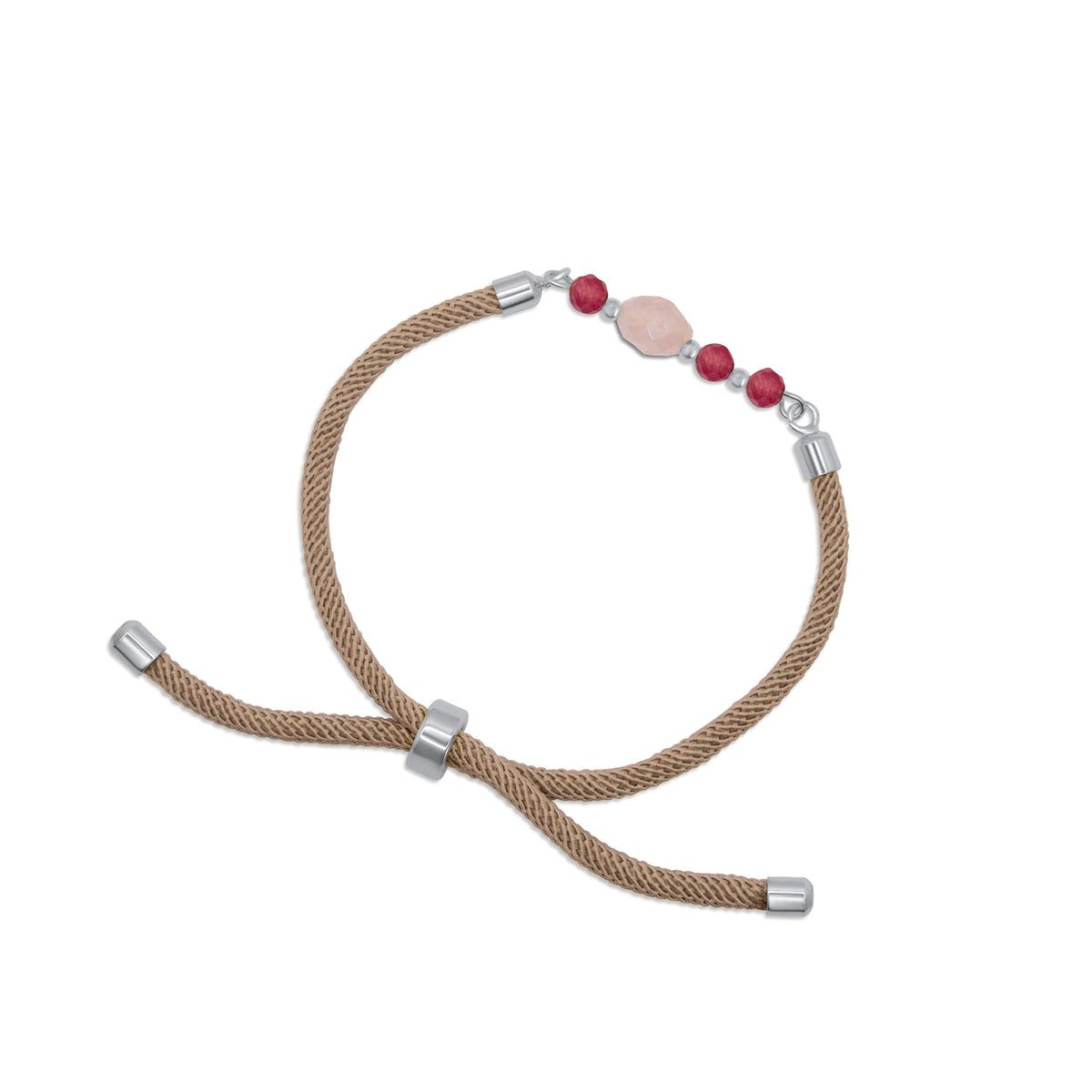 Connected Gems - Rozenkwarts & Toermalijn - Liefdevol