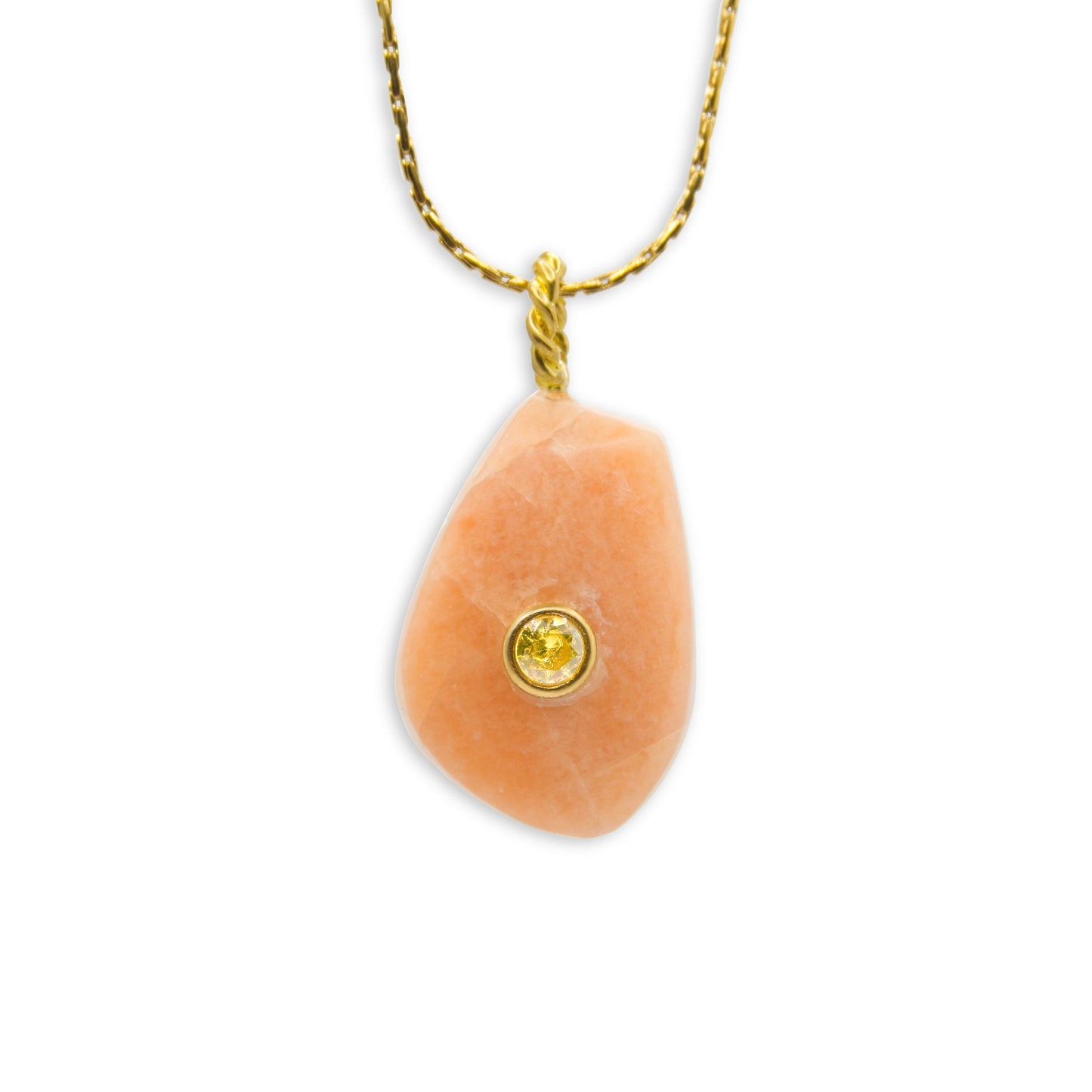 Edelsteen hanger - Sunstone