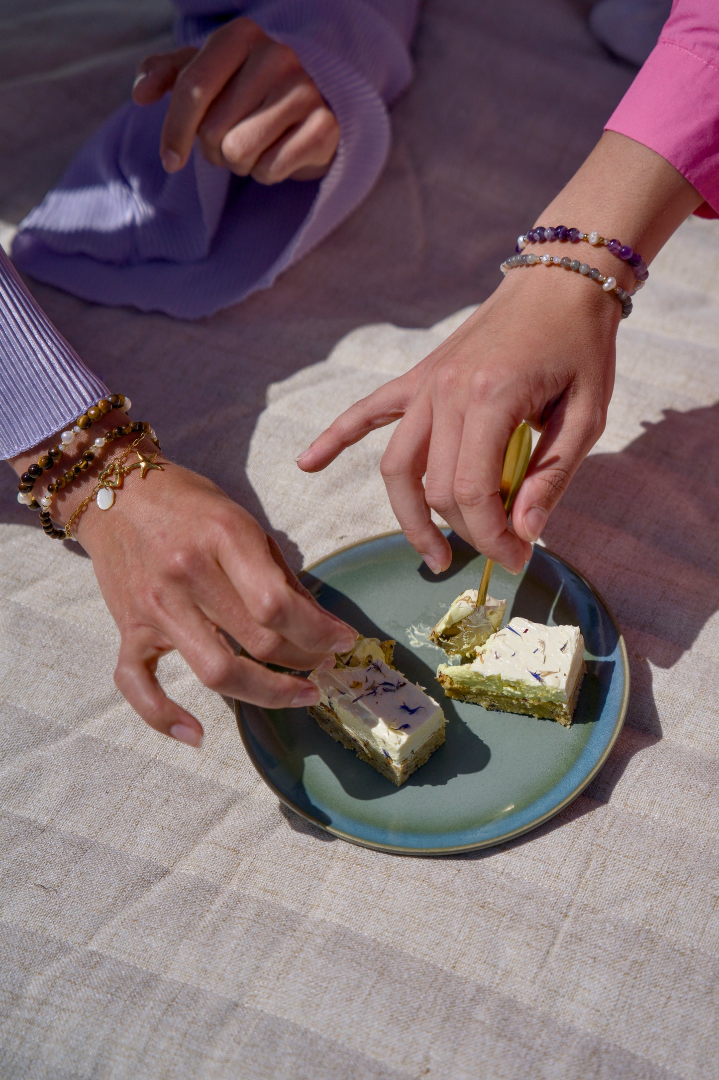 Edelsteen armband - Tijgeroog - Aarding