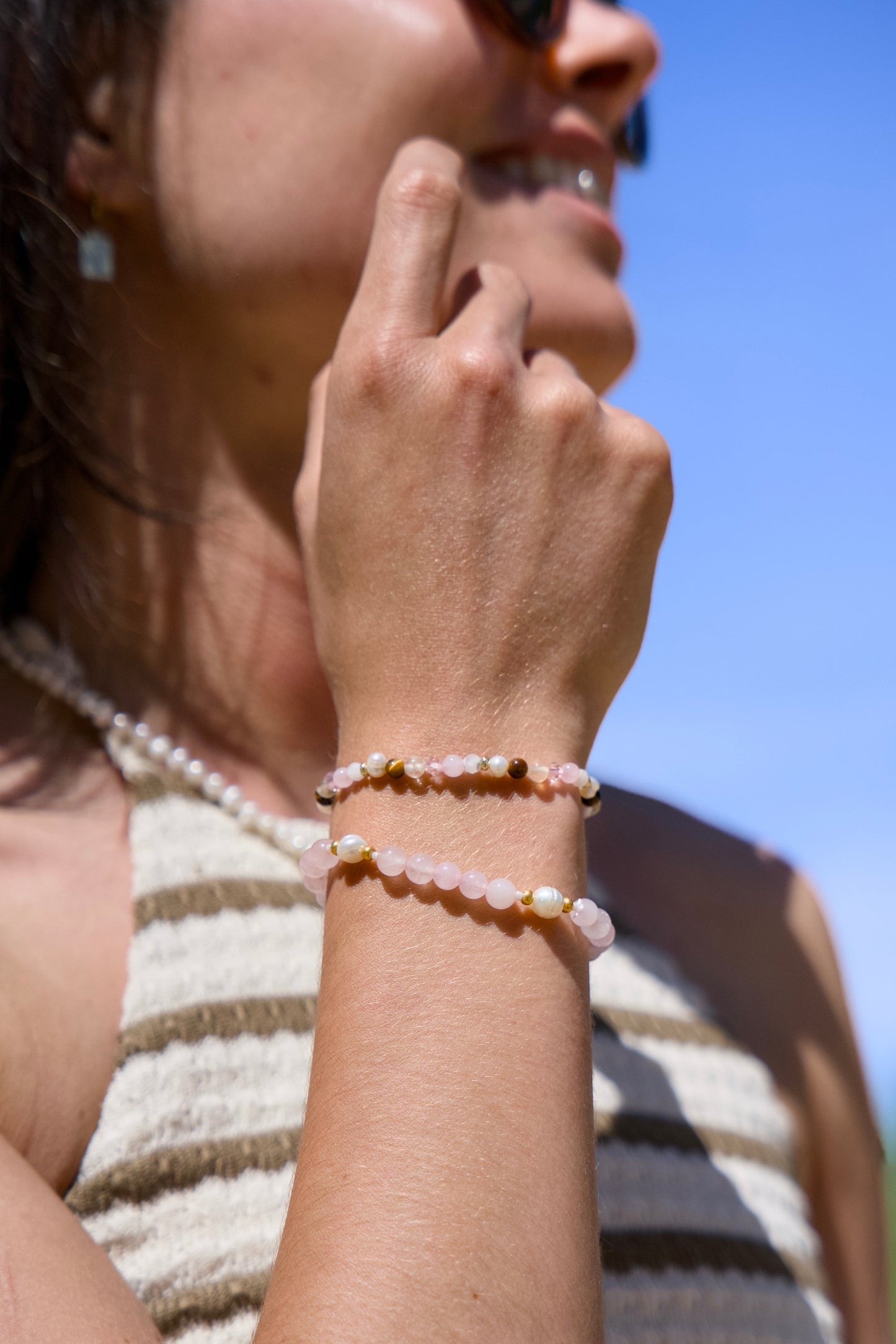 Wens armband - Liefdevol en blijdschap