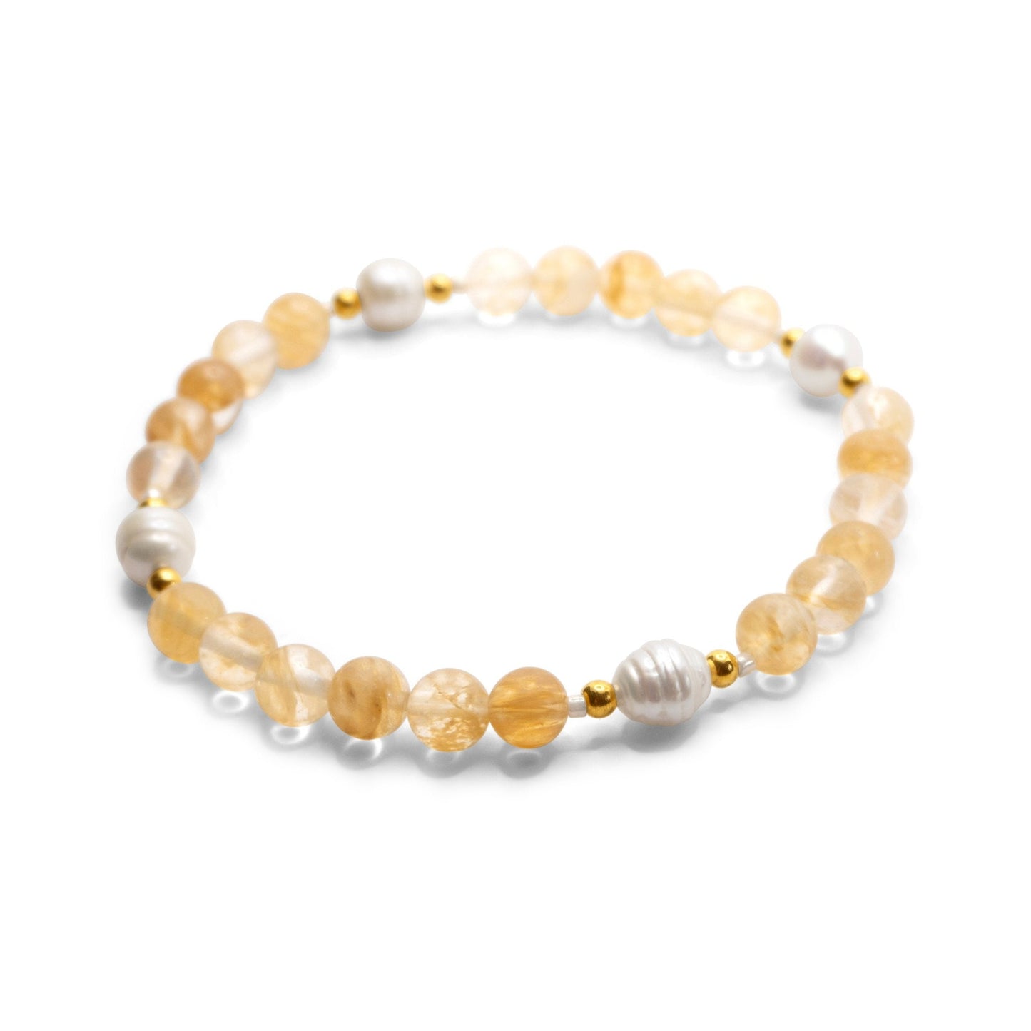 Edelsteen armband - Citrien - Levensvreugde