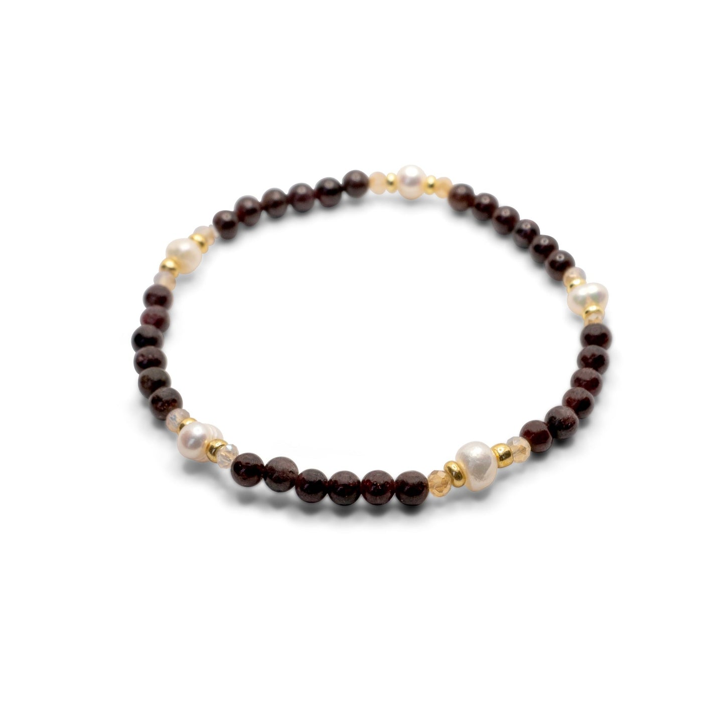 Edelsteen armband - Granaat - Innerlijke kracht