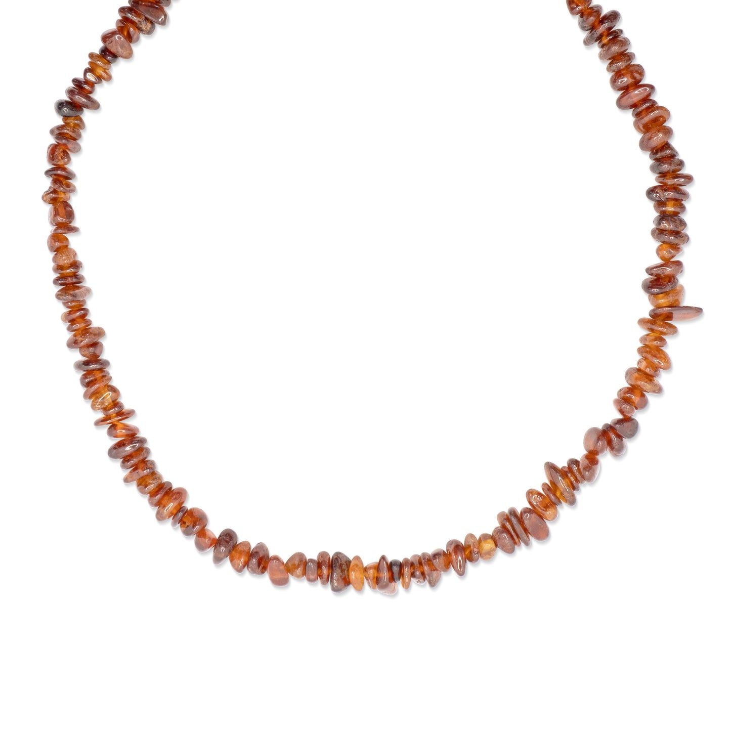 Bedelketting - Edelsteen - Granaat - Goud