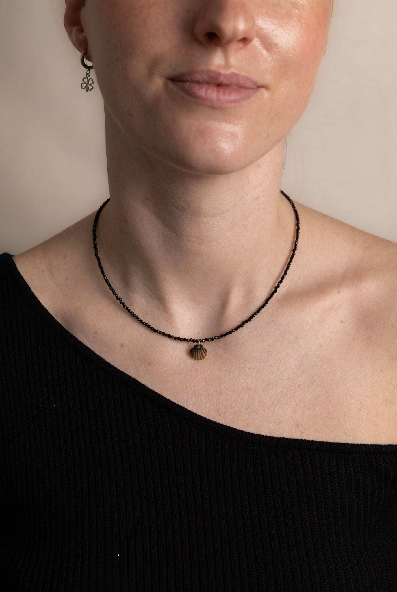 Edelsteen ketting - Obsidiaan - Bescherming - Zilver