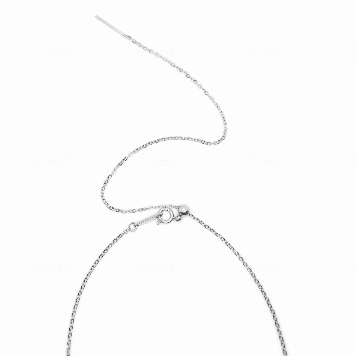 Geboorte-bloem - Ketting - Saffier - Verheldering