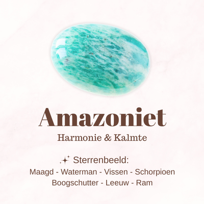 Edelsteen - Amazoniet - Harmonie