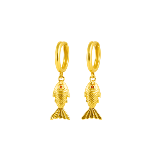 Symbolische Oorbellen – Visjes