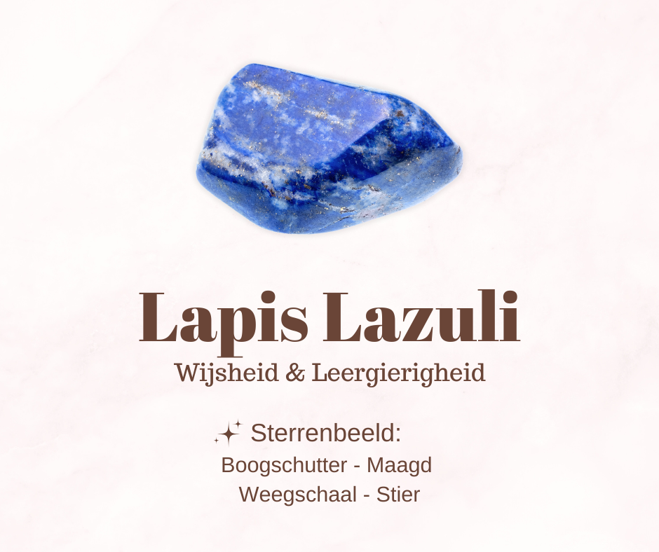 Edelsteen - Lapis Lazuli - Stimulerend