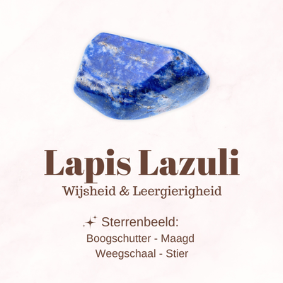 Edelsteen - Lapis Lazuli - Stimulerend