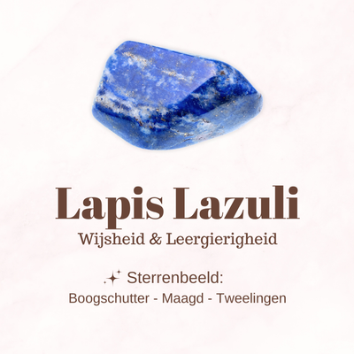 Edelsteen - Lapis Lazuli - Stimulerend