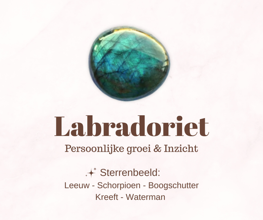 Edelsteen - Labradoriet - Persoonlijke groei