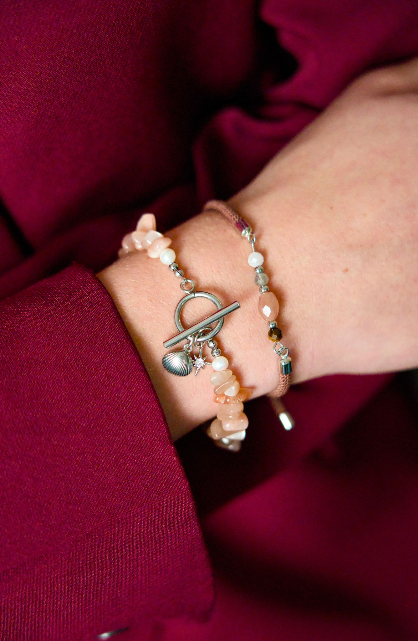 Edelsteen armband - Zonnesteen - Zelfvertrouwen