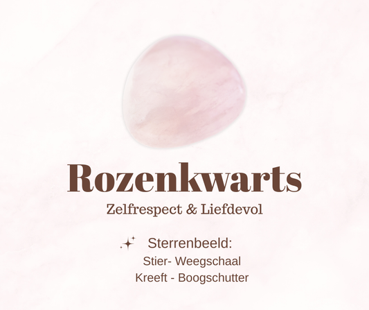 Edelsteen - Rozenkwarts - Liefdevol