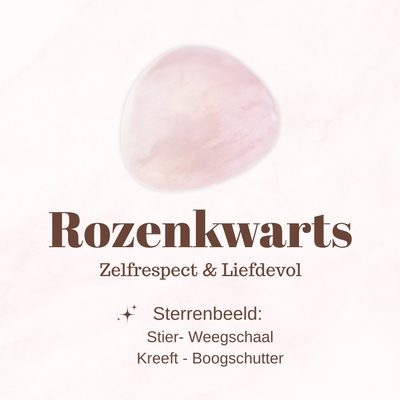 Edelsteen - Rozenkwarts - Liefdevol
