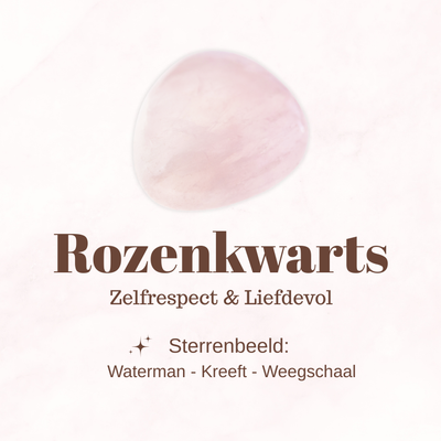 Edelsteen - Rozenkwarts - Liefdevol