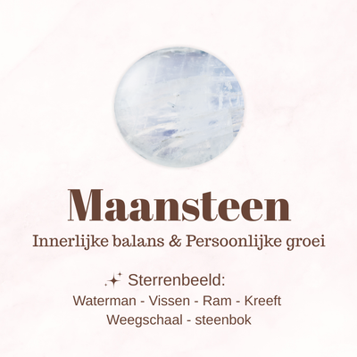 Edelsteen - Maansteen - Innerlijke balans