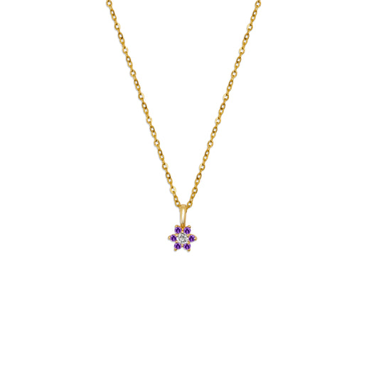 Geboorte-bloem - Ketting - Juni