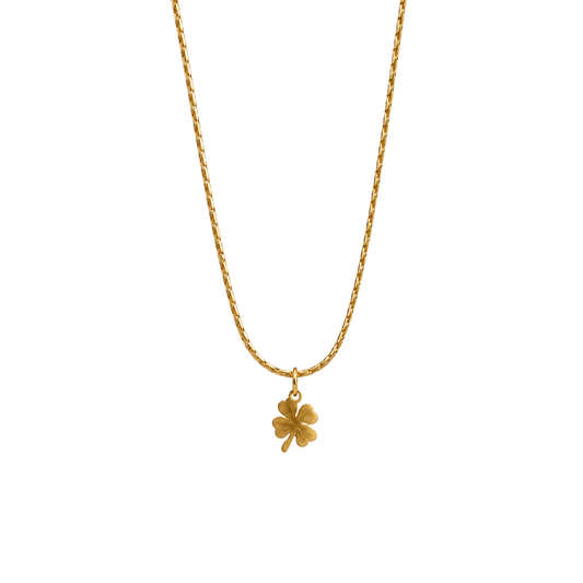 Bedelketting - Klavertje 4 - Mini