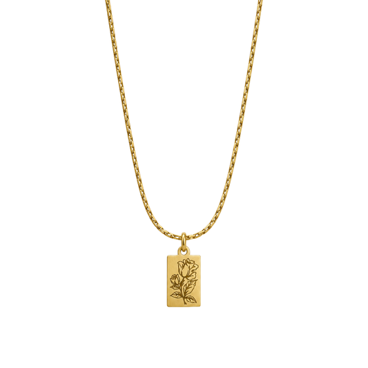 Bedelketting - Roos