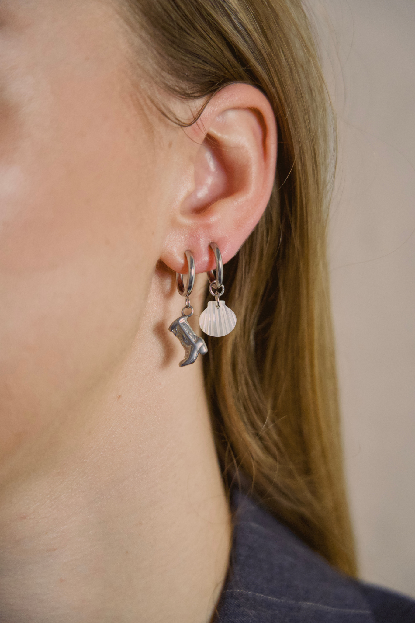 Symbolische Oorbellen – Cowboy laars