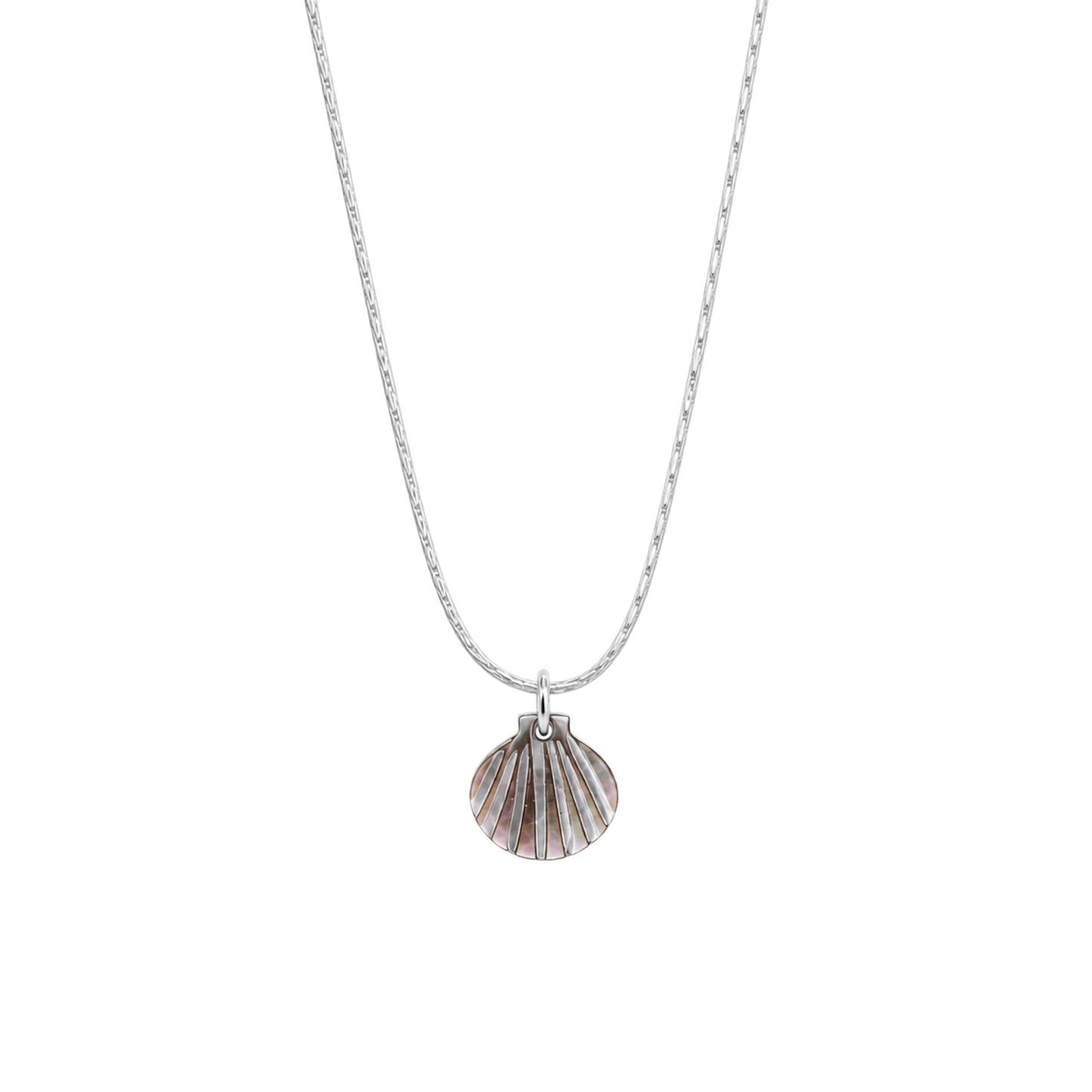 Bedelketting - Parelmoer schelp - Multi