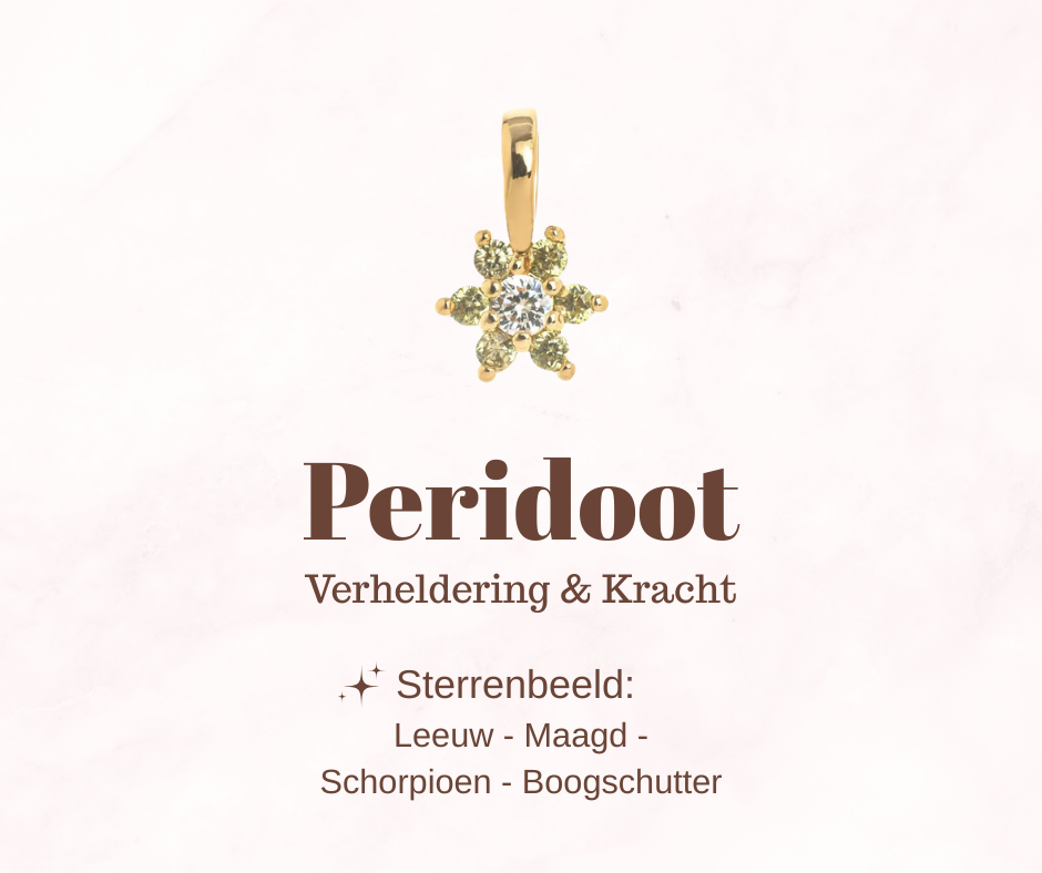 Geboortesteen bloem - Peridoot - Reinigend