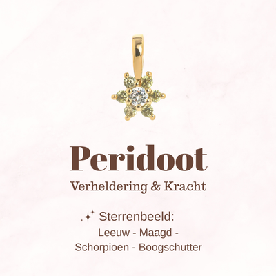 Geboortesteen bloem - Peridoot - Reinigend