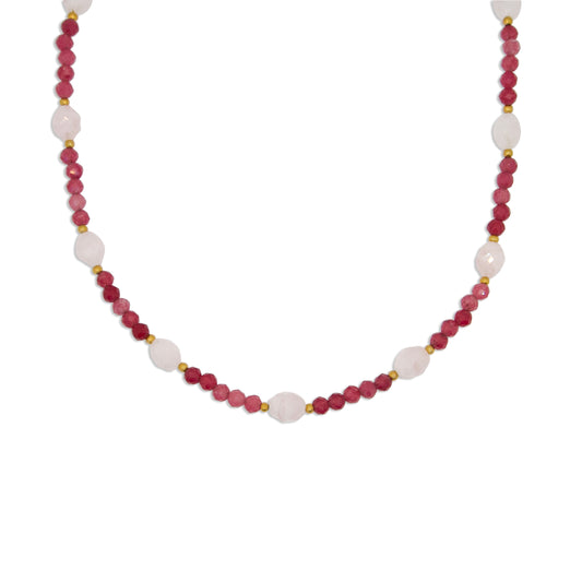 Connected Gems - Rozenkwarts & Toermalijn