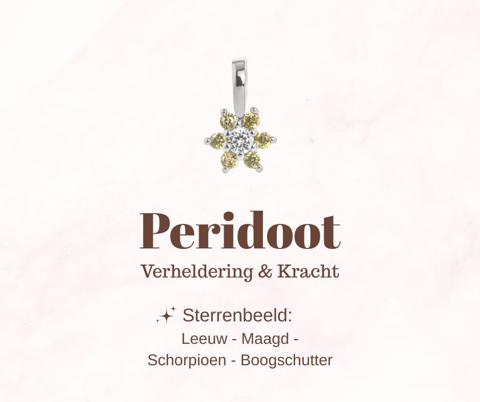 Geboortesteen bloem - Peridoot - Reinigend