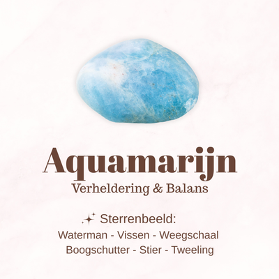 Edelsteen - Aquamarijn - Verheldering