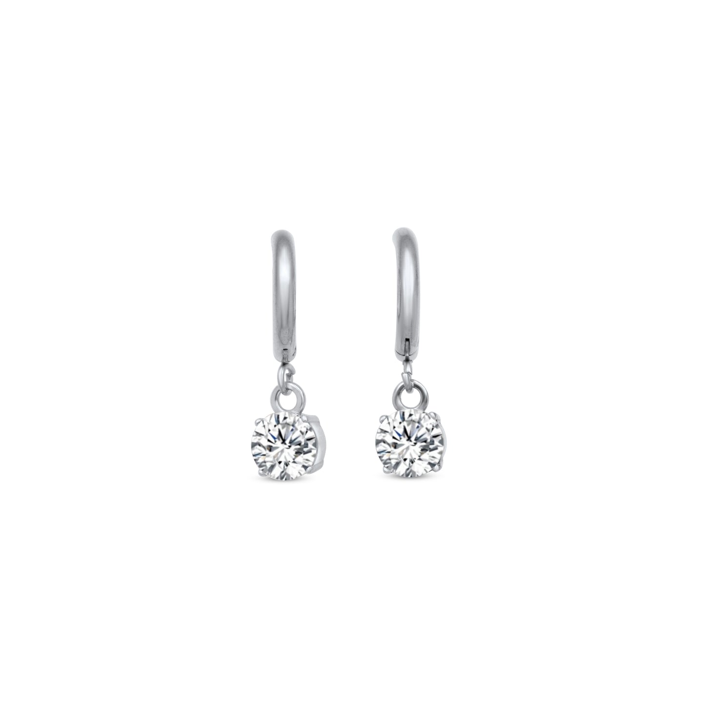 Geboortesteen oorbellen - April