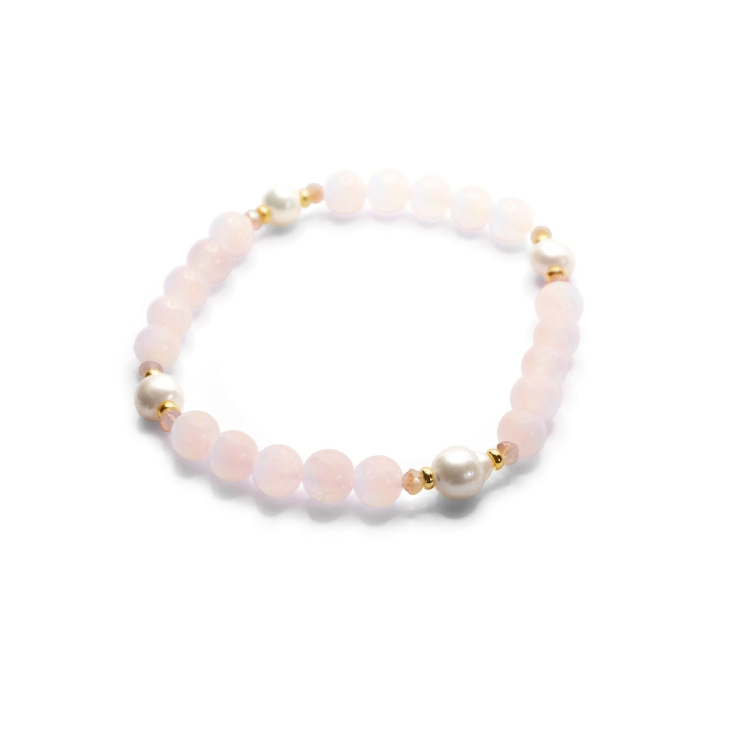 Edelsteen armbanden - Rozenkwarts