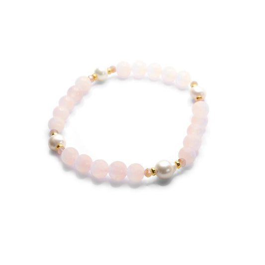 Edelsteen armbanden - Rozenkwarts
