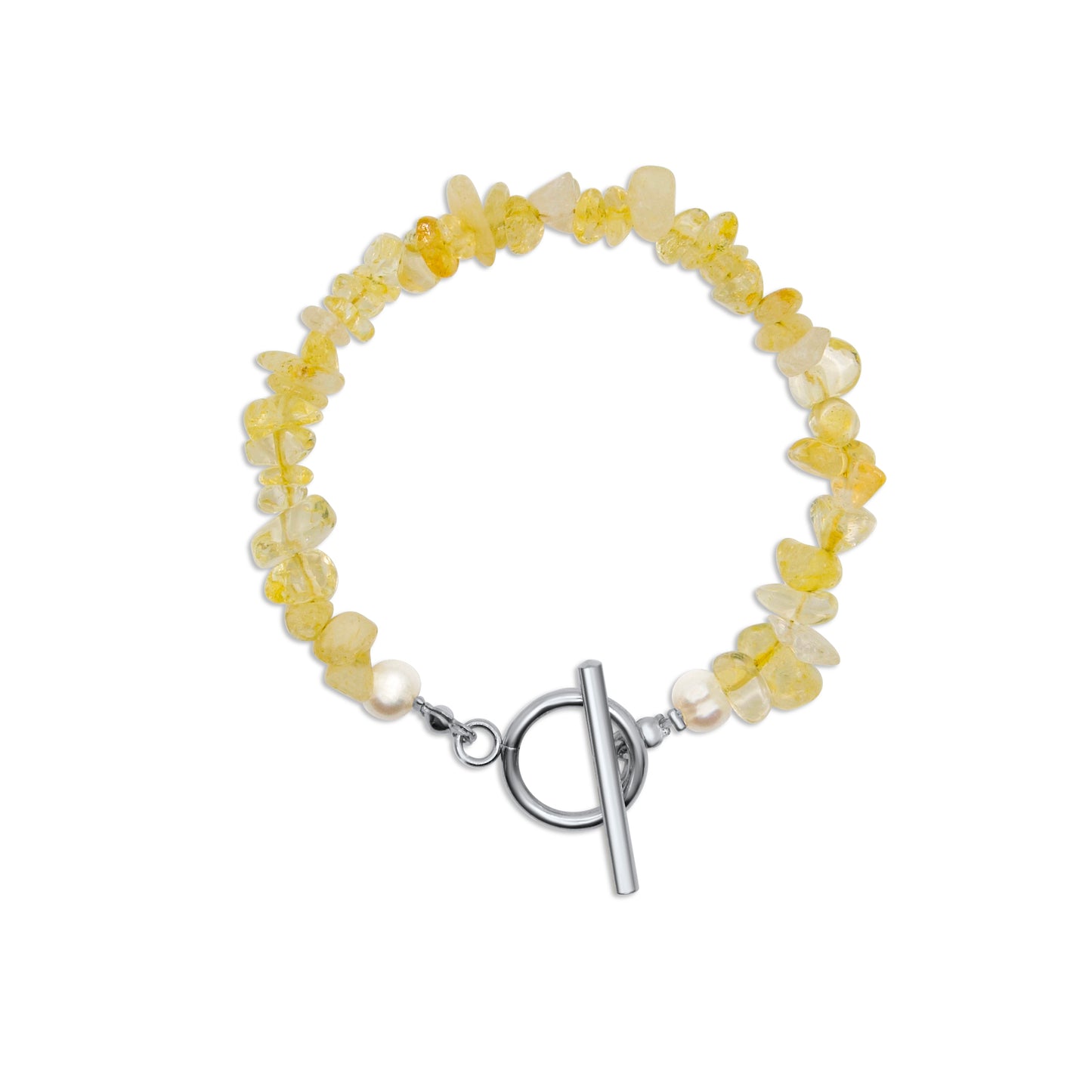 Edelsteen armband - Citrien