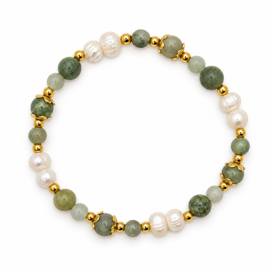 Classic gems - Green lace