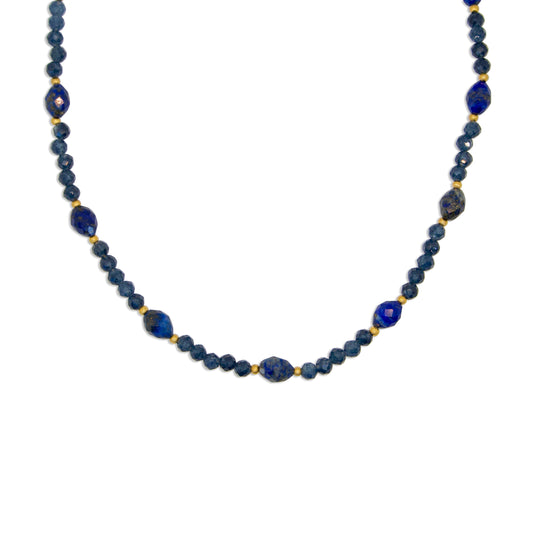 Connected Gems - Lapiz Lazuli & Saffier
