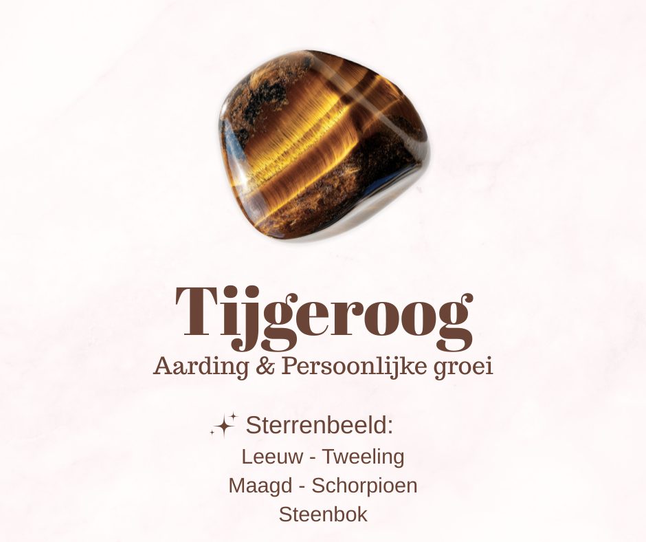 Edelsteen - Tijgeroog - Aarding