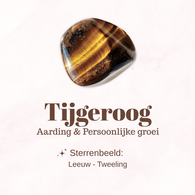Edelsteen - Tijgeroog - Aarding
