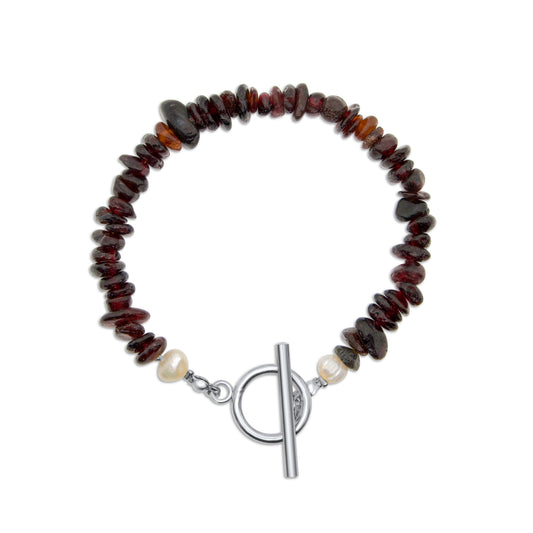 Edelsteen armband - Granaat