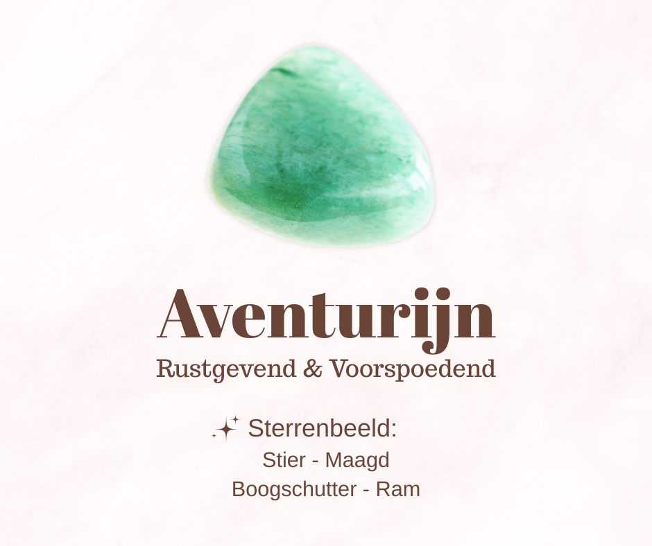 Edelsteen - Aventurijn - Rustgevend
