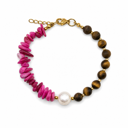 50/50 Armband – Tijgeroog