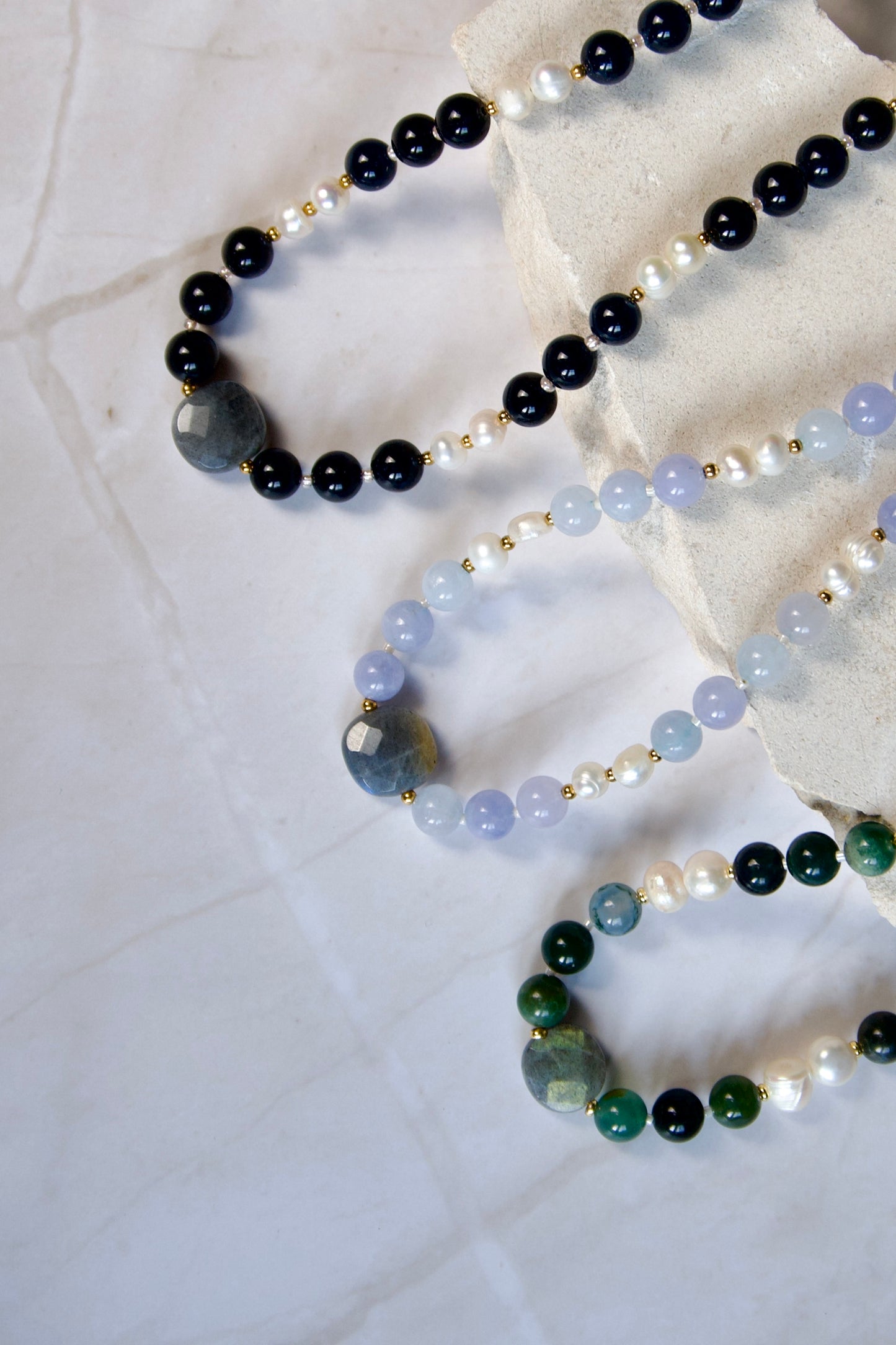 Special collectie - Mos Agaat & Labradoriet