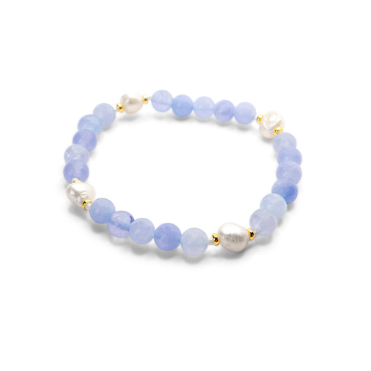 Edelsteen armband - Aquamarijn