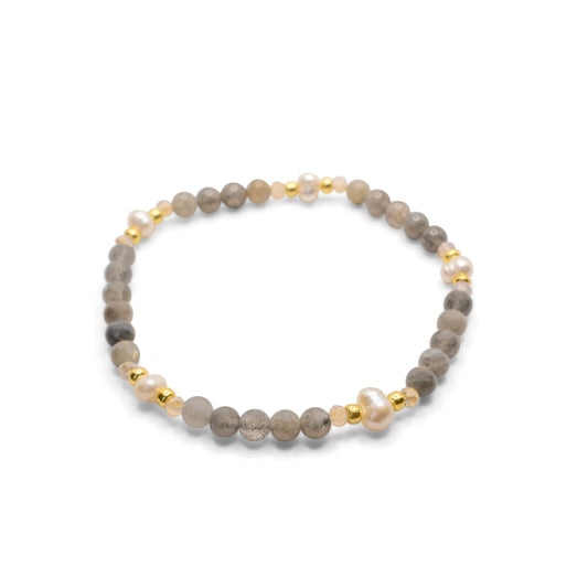 Edelsteen armband - Labradoriet
