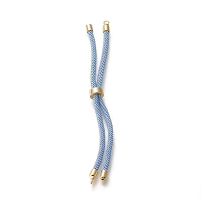 Armband - Zee blauw - Goud