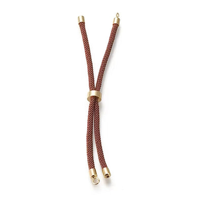 Armband - Coffee bruin - Goud