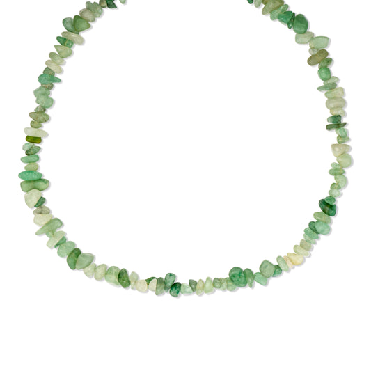 Bedelketting - Edelsteen - Aventurijn - Goud