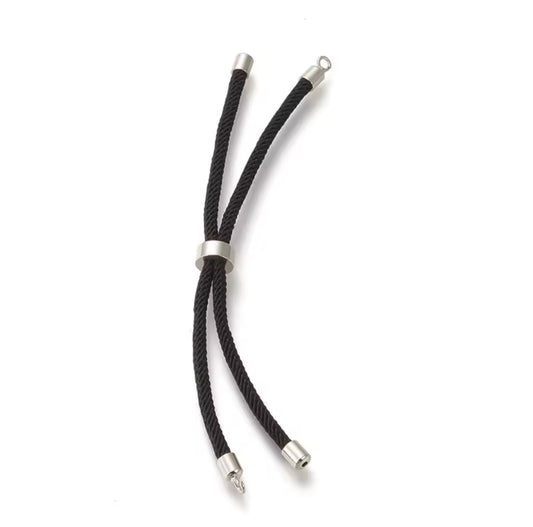 Armband - Zwart - Zilver